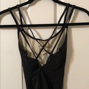 Strappy leotard